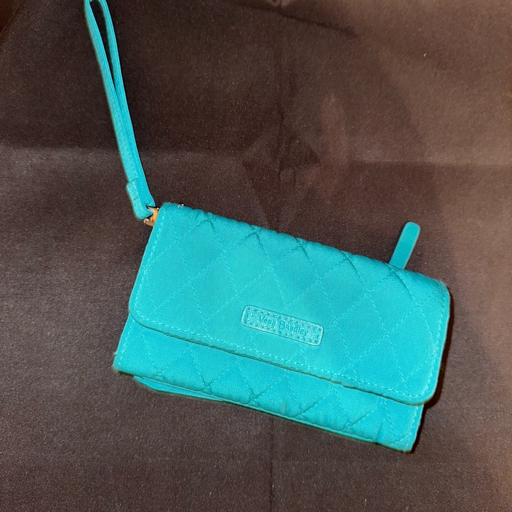 Vera Bradley Quilted Trifold Wallet Wristlet